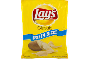 Lay's Classic Potato Chips Party Size!