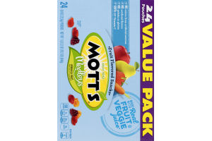 Mott's Medleys Fruit Flavored Snacks Assorted - 24 CT