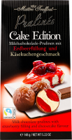 Тістечко-праліне Полуничний чізкейк в молочному шоколаді 148г Метр Трюффо