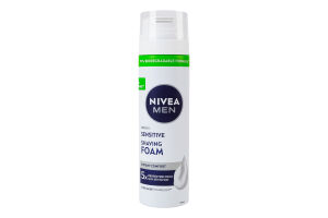 Пена для бритья для чувствительной кожи Nivea Men 200мл