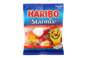 Конфеты желейные неглазированные Starmix Haribo м/у 80г