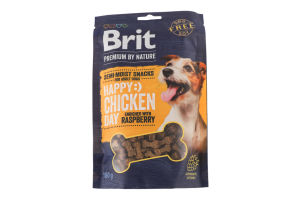 Лакомства для собак всех пород полумягкие Happy Chicken Day Premium by Nature Brit д/п 180г