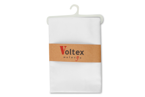 Скатертина біла поліестер 120*140см Волтекс-Меланж