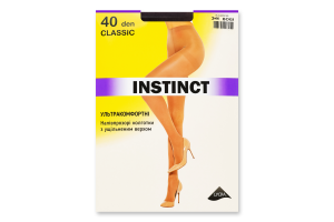 Колготки женские Instinct Classic 40den 3 bogi