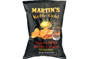 Martin's Kettle Gold Potato Chips Honey BBQ