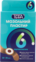 Пластир мозольний 70*20мм 6шт Teta