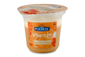 Десерт Polmlek молочний тофі та збиті вершки