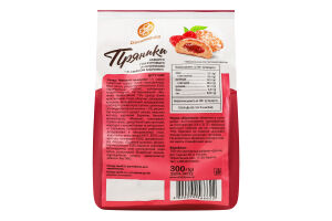 Пряники заварные глазированные с начинкой Со вкусом малины Dесняночка м/у 300г
