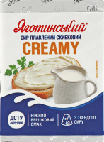 Сыр плавленый 38% ломтиковый Creamy Яготинський м/у 70г