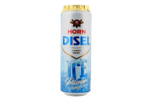 Пиво 0.568л 4.7% светлое фильтрованное пастеризованное Ice Pilsner Horn Disel ж/б