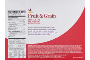 Ahold Fruit & Grain Cereal Bars Strawberry - 8 CT