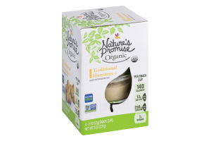 Nature's Promise Organic Traditional Hummus - 4 CT
