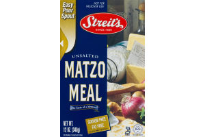 Streit's Matzo Meal Unsalted
