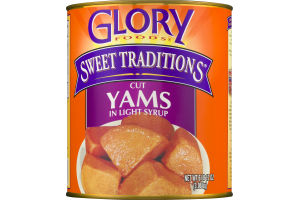 Glory Foods Sweet Traditions Cut Yams In Light Syrup