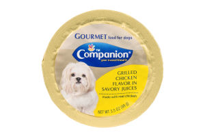 Companion Gourmet Food for Dogs Grilled Chicken Flavor