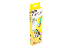 USB кабель Type-C 2.4A ЗЕД арт.YBECL-6/К270