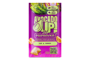 Приправа-топпинг ко всему Сыр&Лимон Avocado up! Pripravka м/у 20г
