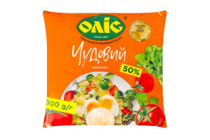 Майонез 50% Чудовий Оліс м/у 300г