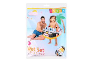 Круг надувной для детей 1-2лет №59586 74x58см Wet set collection Intex 1шт