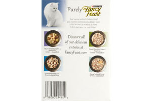 Purina Purely Fancy Feast Natural Gourmet Cat Food - 6 CT