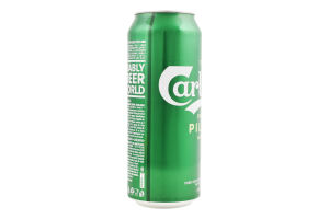 Пиво 500мл 5% світле пастеризоване Premium Pilsner Carlsberg з/б