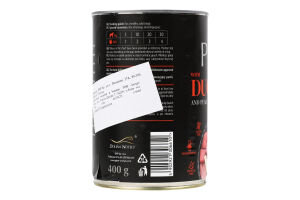 Корм д/собак з качкою та грушею 400г ж/б Пайпер