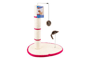 Дряпка-стовпчик д/котів з мишкою 50см Тріксі
