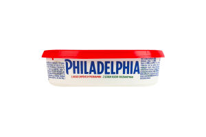 Сыр 37% мягкий с добавлением козьего сыра и розмарина пастеризованный Philadelphia п/у 175г
