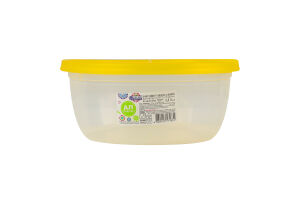 Контейнер универсальный 1.1л 171x171x73мм Круглый №2 Econom Box Ал-Пластик 1шт