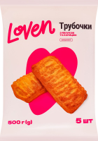 Трубочки заморожені з яблуком та корицею Loven м/у 5х100г