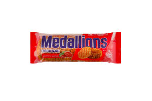 Вафли соленые с томатом и базиликом Medallions Lekorna м/у 90г