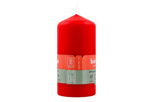Свеча красная №103614397041 Bolsius 1шт