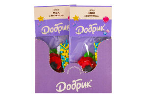 Набор кондитерских декораций с посыпкой 5г Мак Добрик м/у 1шт