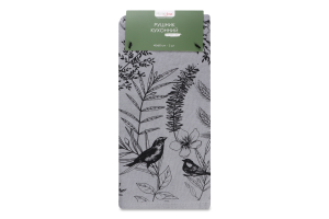 Набір кухонних рушників Пташки махр 40х60 синій