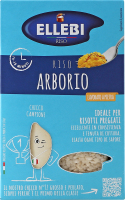 Рис круглозернистый шлифованный Arborio Ellebi к/у 500г