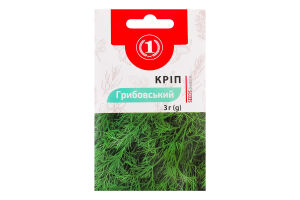 Насіння Кріп Грибовський 3г ТМ "1"
