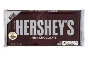 HERSHEY'S Giant Milk Chocolate Bar, 7 oz