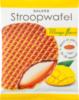 Вафля Stroopwafel з карамельною начинкою з смаком манго 33г Saleks
