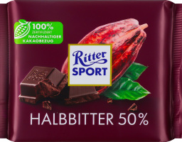 Шоколад чорний Ritter Sport м/у 100г