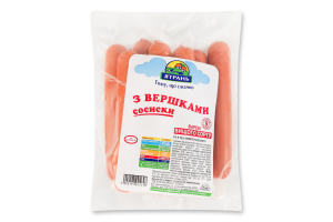 Сосиски вареные со сливками Ятрань в/с кг