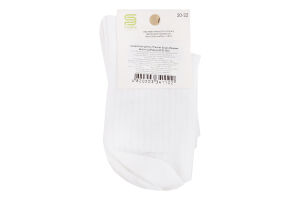 Шкарпетки дит Premier socks Економ рубч біл р20-22