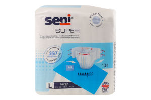 Підгузники для дорослих Large Super Seni 10шт