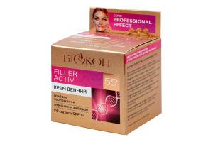 Крем денний від 55рок Filler Activ Professional Effect Біокон 50мл