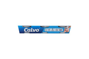 Тунец в подсолнечном масле Calvo к/у 3х65г