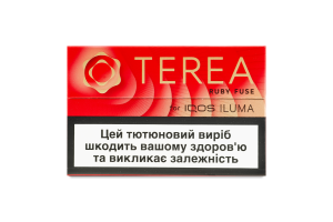 Изделие табакосодержащее для электрического нагревания с фильтром Terea Ruby fuse 20шт