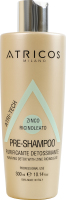 Детокс-шампунь для волосся глибокого очищення з цинком Atricos Milano 300мл