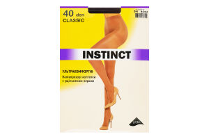 Колготки жіночі Instinct Classic 40den 2 bogi