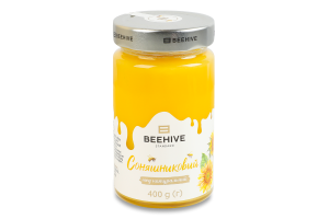 Мед натуральный Подсолнечный Beehive с/б 400г