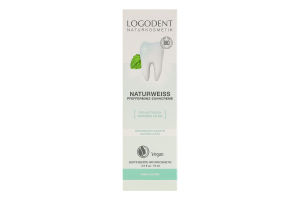 Біо-паста зубна відбілююча Logodent Naturkosmetik 75мл