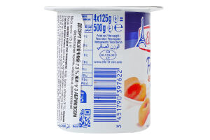 Десерт молочный 2.3% с абрикосом Fruits Elle&Vire ст 125г